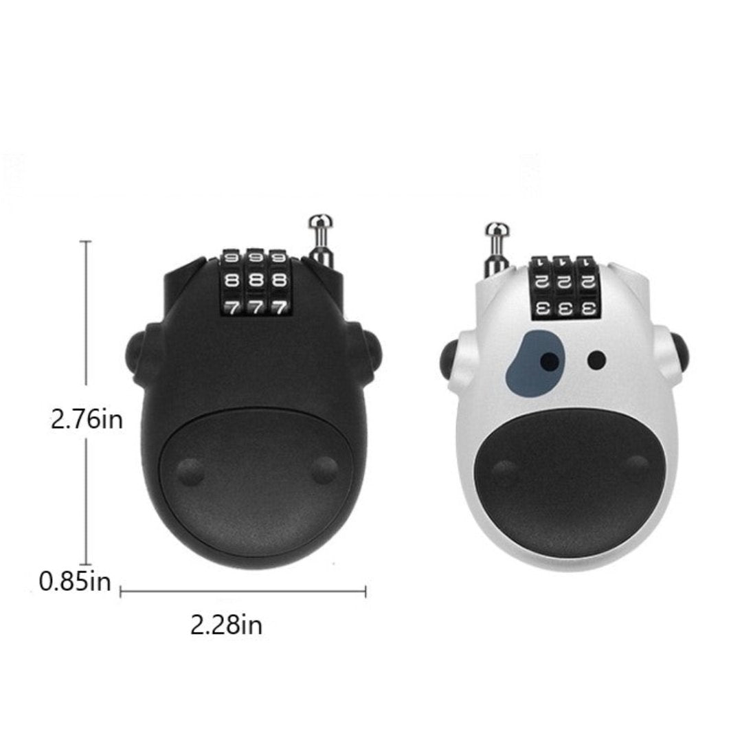 Wire-Lock | Antidiefstal Telescopisch Draadslot - #Wire-Lock | Antidiefstal Telescopisch DraadslotDe Bazelaar