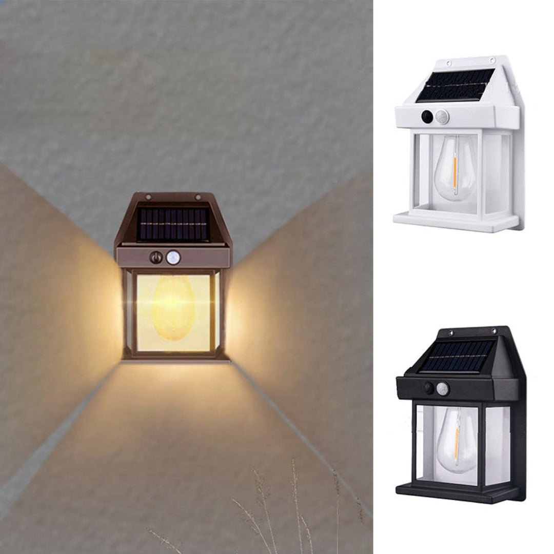 Wolfraam | Wandlamp Op Zonne-Energie - #Wolfraam | Wandlamp Op Zonne-EnergieDe Bazelaar