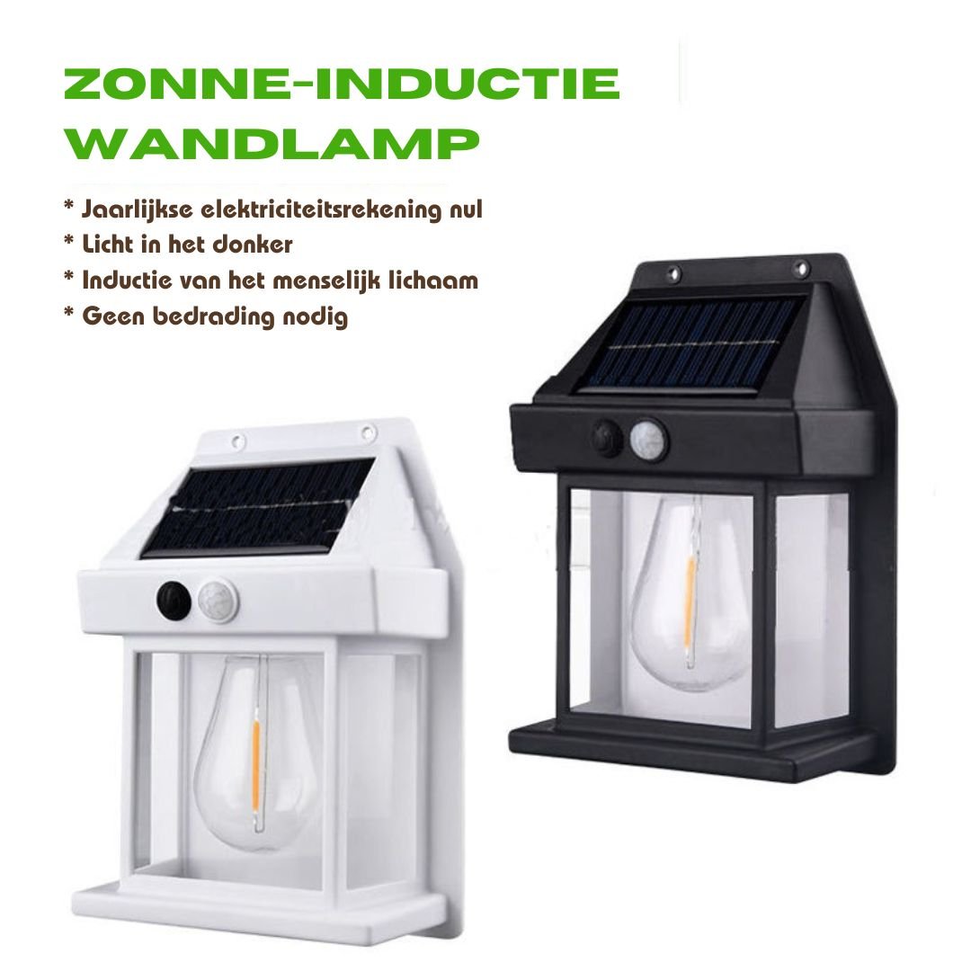 Wolfraam | Wandlamp Op Zonne-Energie - #Wolfraam | Wandlamp Op Zonne-EnergieDe Bazelaar