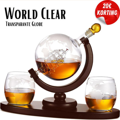 World Clear | Transparante Globe - #World Clear | Transparante GlobeDe Bazelaar